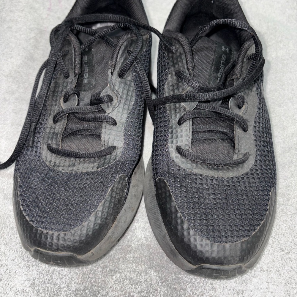 Under Armour Black Mesh Athletic Shoes